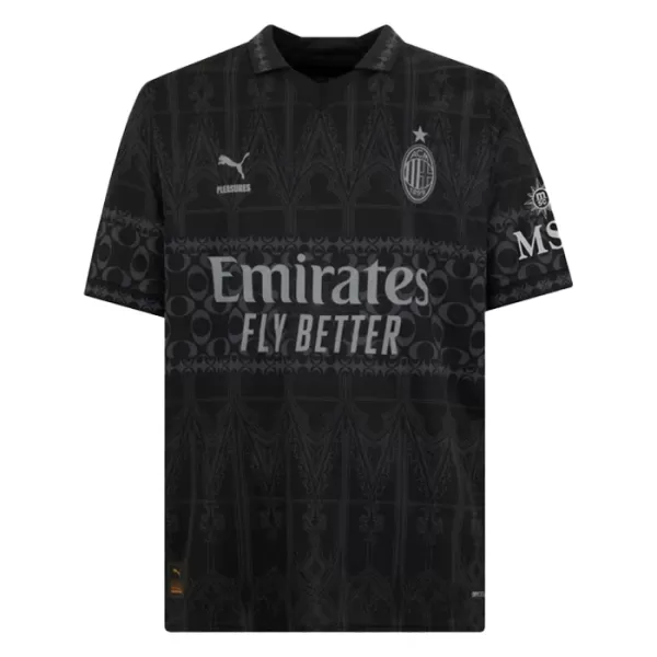 AC Milan Rafael Leão 10 4.Trikot 23/24 für Kinder Schwarz