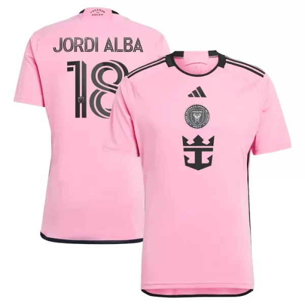 Inter Miami CF Jordi Alba Ramos 18 Heimtrikot 24/25 für Herren