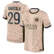 Paris Saint-Germain Bradley Barcola 29 4.Trikot Jordan 23/24 für Herren