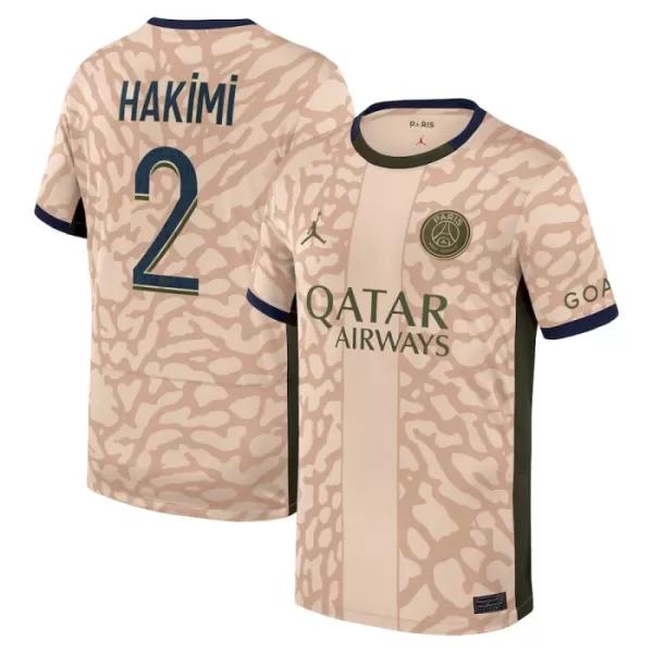 Paris Saint-Germain Achraf Hakimi 2 4.Trikot Jordan 23/24 für Herren