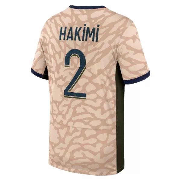 Paris Saint-Germain Achraf Hakimi 2 4.Trikot Jordan 23/24 für Herren