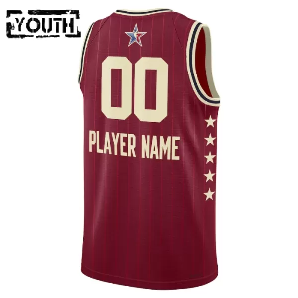 Western Conference All-Star 2024 Trikot Swingman für Kinder Rot