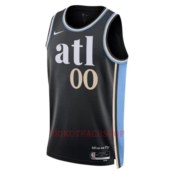 Atlanta Hawks Trikot City Edition 23/24 Swingman Schwarz