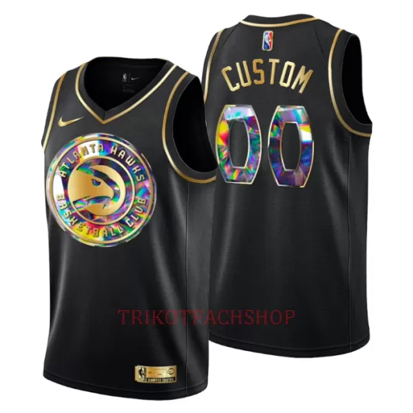 Atlanta Hawks Trikot Diamond Edition Swingman Schwarz