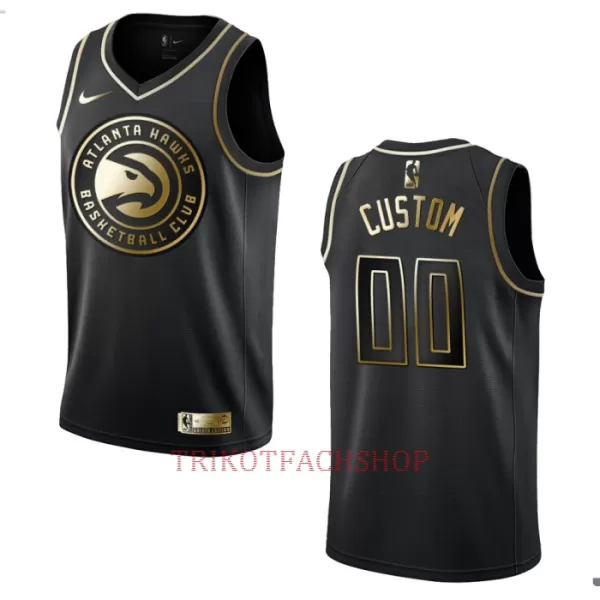 Atlanta Hawks Trikot Golden Edition Swingman Schwarz