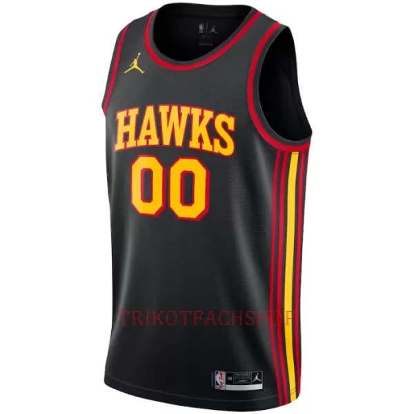 Atlanta Hawks Trikot Statement Edition 23/24 Swingman Schwarz