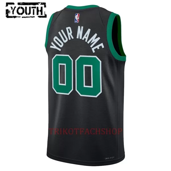 Boston Celtics Trikot Statement Edition 23/24 Swingman für Kinder Schwarz