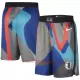 Brooklyn Nets NBA-Shorts City Edition Swingman Schwarz