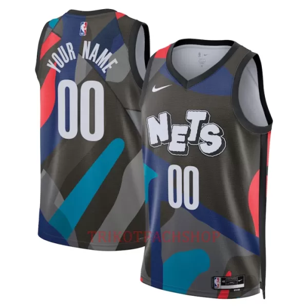 Brooklyn Nets Trikot City Edition 23/24 Swingman Schwarz