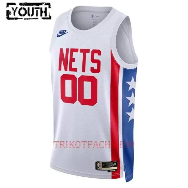 Brooklyn Nets Trikot Classic Edition Swingman für Kinder Weiß