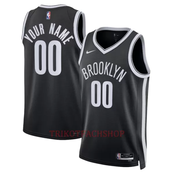 Brooklyn Nets Trikot Icon Edition 23/24 Swingman Schwarz