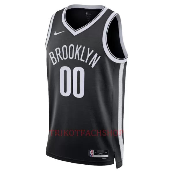 Brooklyn Nets Trikot Icon Edition 23/24 Swingman Schwarz