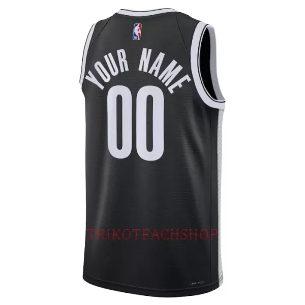 Brooklyn Nets Trikot Icon Edition 23/24 Swingman Schwarz