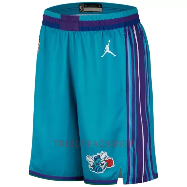 Charlotte Hornets NBA-Shorts Classic Edition Swingman Blaugrün