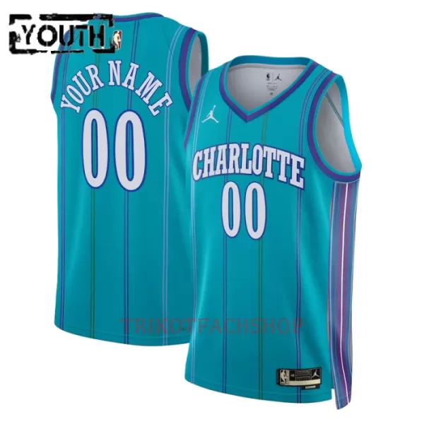 Charlotte Hornets Trikot Classic Edition 23/24 Swingman für Kinder Blaugrün