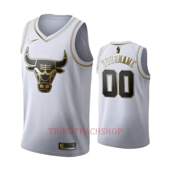 Chicago Bulls Trikot Golden Edition Swingman Weiß