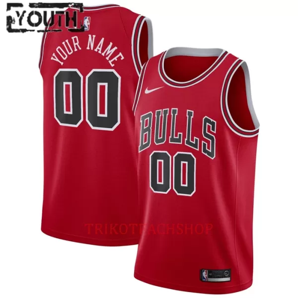 Chicago Bulls Trikot Icon Edition 23/24 Swingman für Kinder Rot