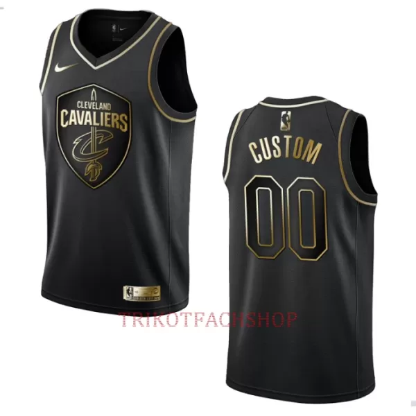 Cleveland Cavaliers Trikot Golden Edition Swingman Schwarz