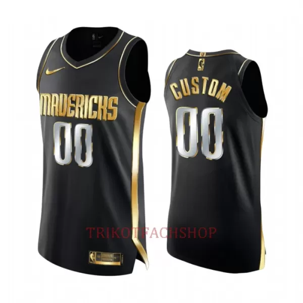 Dallas Mavericks Trikot Golden Edition Swingman Schwarz