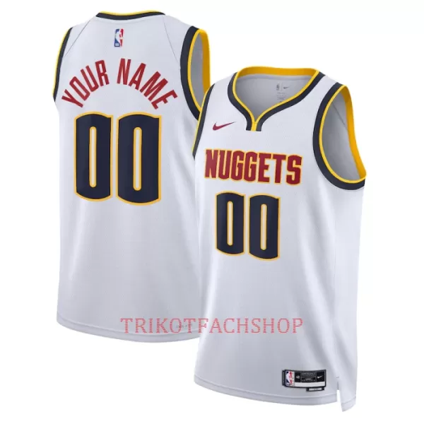 Denver Nuggets Trikot Association Edition 23/24 Swingman Weiß