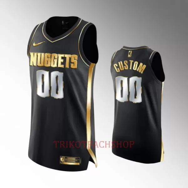 Denver Nuggets Trikot Golden Edition Swingman Schwarz