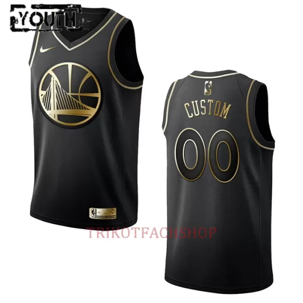 Golden State Warriors Trikot Golden Edition 23/24 Swingman für Kinder Schwarz