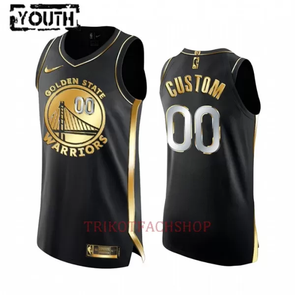 Golden State Warriors Trikot Golden Edition Swingman für Kinder Schwarz