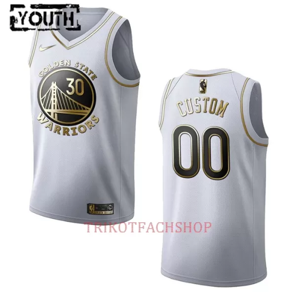 Golden State Warriors Trikot Golden Edition Swingman für Kinder Weiß