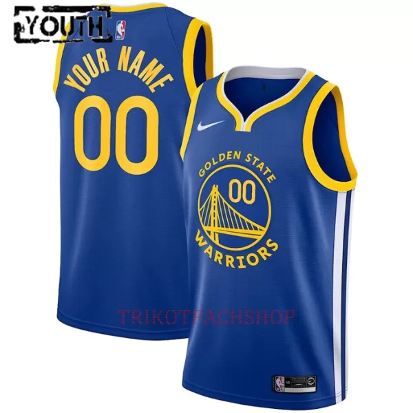 Golden State Warriors Trikot Icon Edition 23/24 Swingman für Kinder Blau