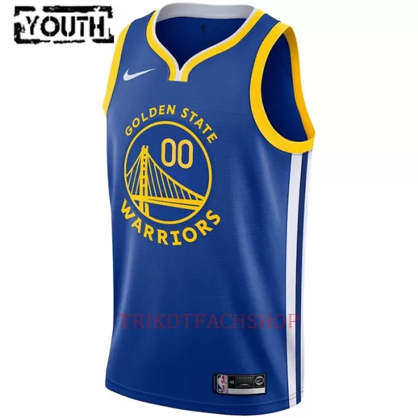 Golden State Warriors Trikot Icon Edition 23/24 Swingman für Kinder Blau