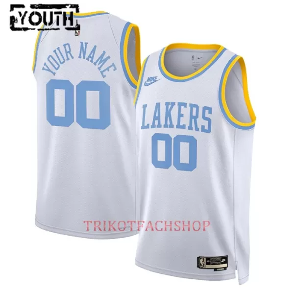 Los Angeles Lakers Trikot Classic Edition Swingman für Kinder Weiß