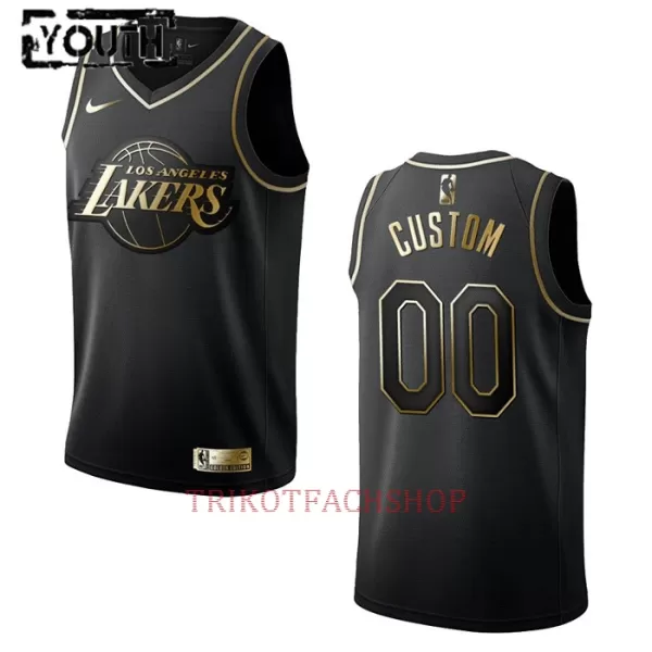 Los Angeles Lakers Trikot Golden Edition Swingman für Kinder Schwarz