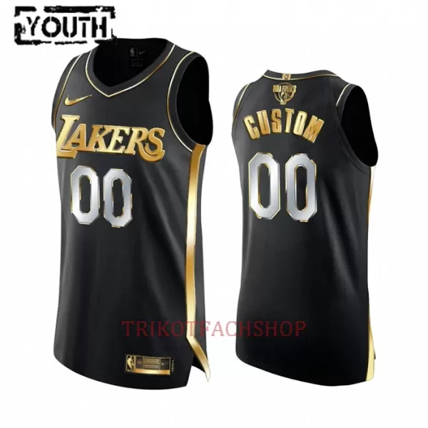 Los Angeles Lakers Trikot Golden Edition Swingman für Kinder Schwarz