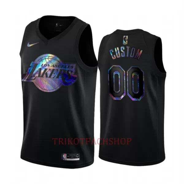 Los Angeles Lakers Trikot HWC Iridescent Swingman Schwarz