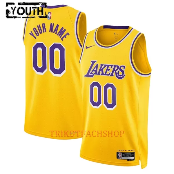 Los Angeles Lakers Trikot Icon Edition 23/24 Swingman für Kinder Gelb