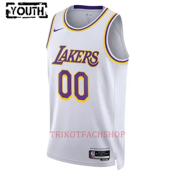 Los Angeles Lakers Trikot Icon Edition 23/24 Swingman für Kinder Weiß