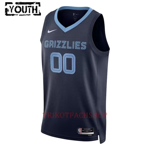 Memphis Grizzlies Trikot Icon Edition 23/24 Swingman für Kinder Navy