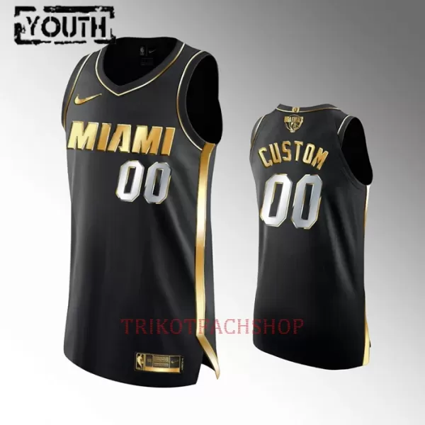 Miami Heat Trikot Golden Edition Swingman für Kinder Schwarz