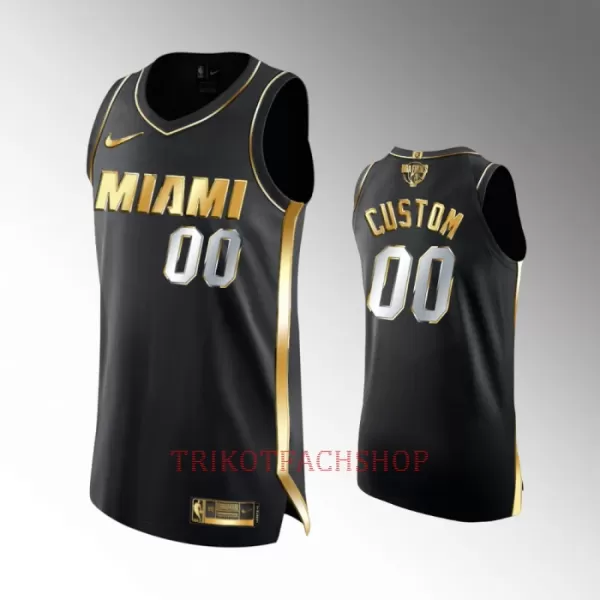 Miami Heat Trikot Golden Edition Swingman Schwarz