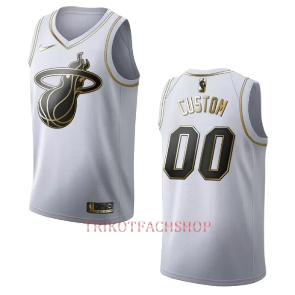 Miami Heat Trikot Golden Edition Swingman Weiß