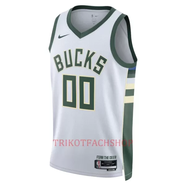 Milwaukee Bucks Trikot Association Edition 23/24 Swingman Weiß