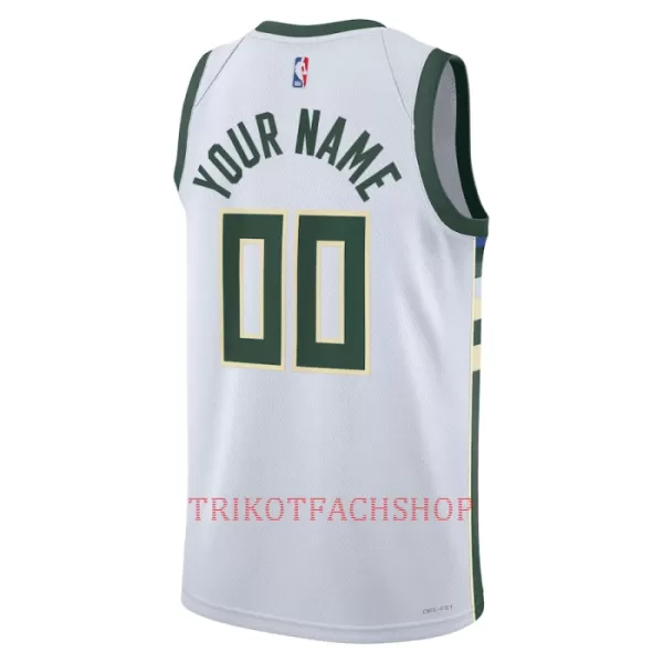 Milwaukee Bucks Trikot Association Edition 23/24 Swingman Weiß