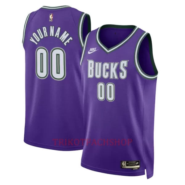 Milwaukee Bucks Trikot Classic Edition Swingman Lila