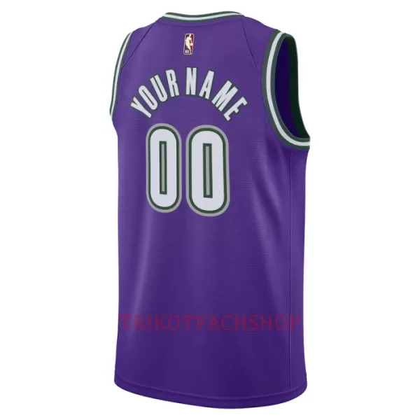 Milwaukee Bucks Trikot Classic Edition Swingman Lila