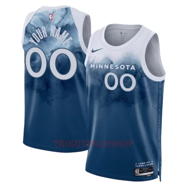 Minnesota Timberwolves Trikot City Edition 23/24 Swingman Blau