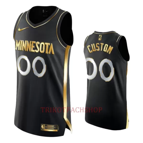 Minnesota Timberwolves Trikot Golden Edition Swingman Schwarz