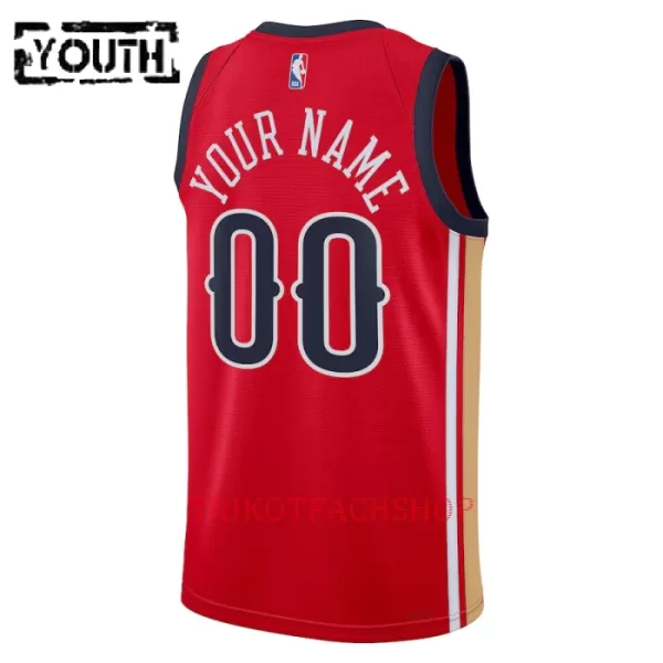 New Orleans Pelicans Trikot Statement Edition 23/24 Swingman für Kinder Rot