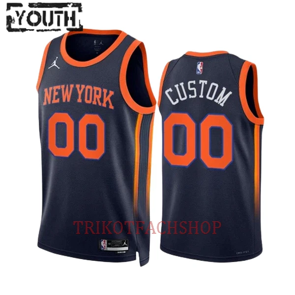 New York Knicks Trikot Statement Edition 23/24 Swingman für Kinder Navy