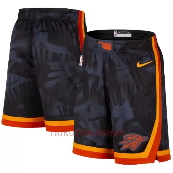 Oklahoma City Thunder NBA-Shorts City Edition Swingman Navy