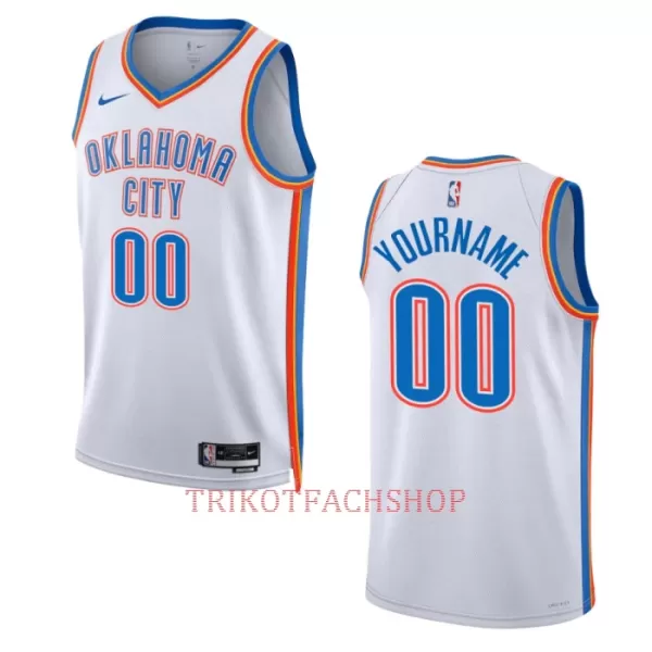 Oklahoma City Thunder Trikot Association Edition 23/24 Swingman Weiß